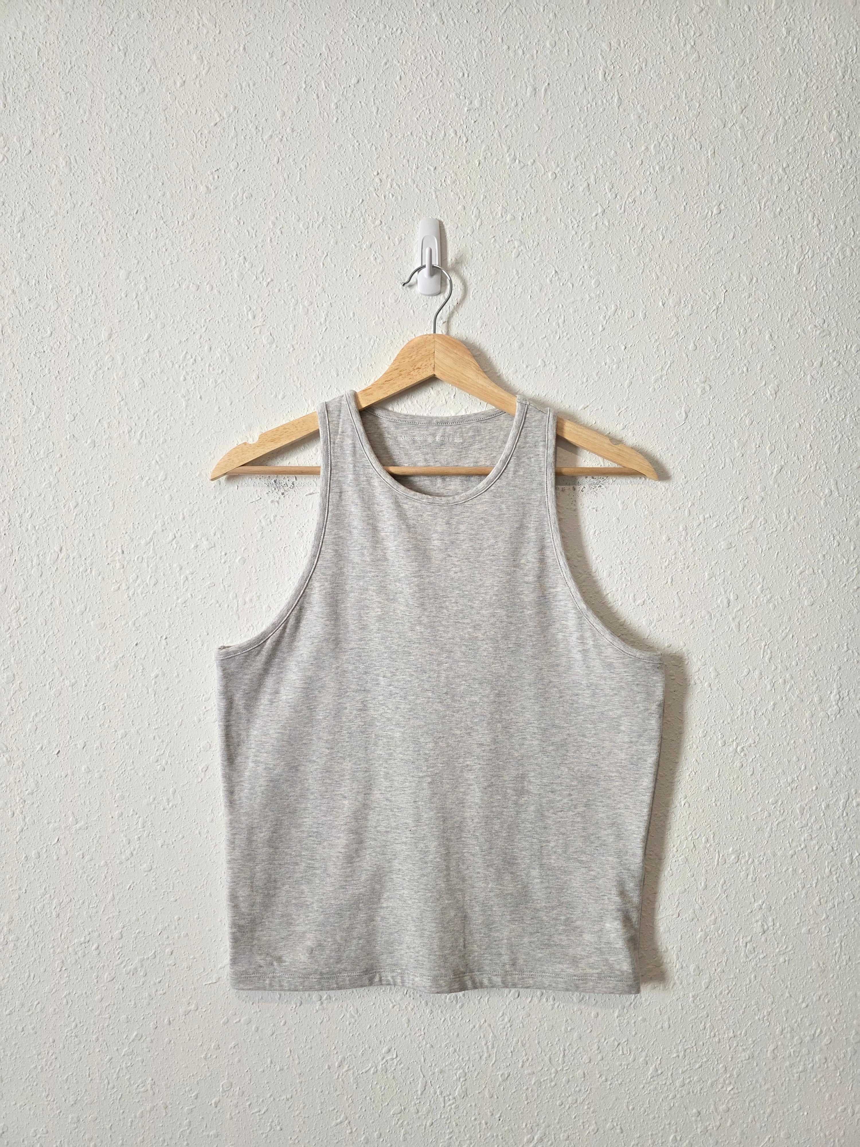 Abercrombie Gray High Neck Tank (L)