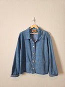 Vintage Denim Button Up Jacket (L/XL)