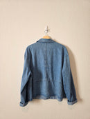 Vintage Denim Button Up Jacket (L/XL)