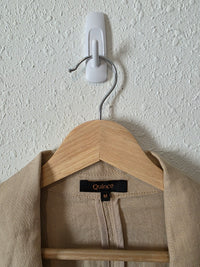Quince Relaxed Linen Blazer (M)