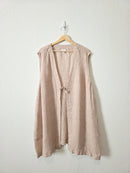 J.Jill Linen Tie Front Tunic Top (4X)