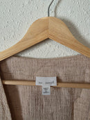 J.Jill Linen Tie Front Tunic Top (4X)