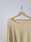 Aerie Butter Yellow Oversized Sweatshirt (S)