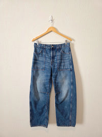 Madewell Curvy Barrel Jeans (28)