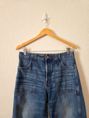 Madewell Curvy Barrel Jeans (28)