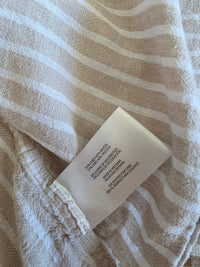 Gap Striped Linen Blend Button Up (M)