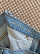 Light Wash Baggy Denim Shorts (16)