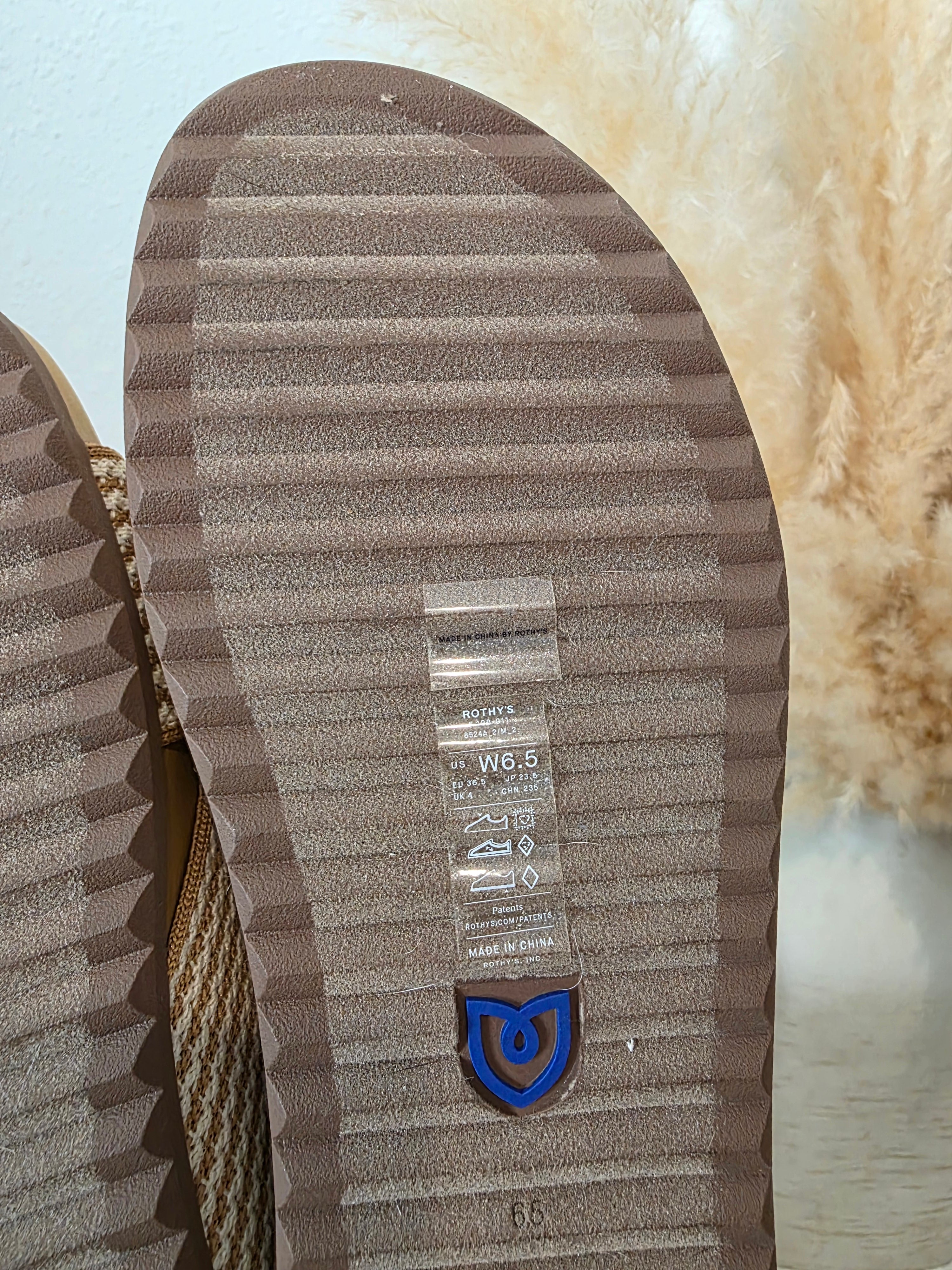 Rothys Knit Slide Sandals (6.5)