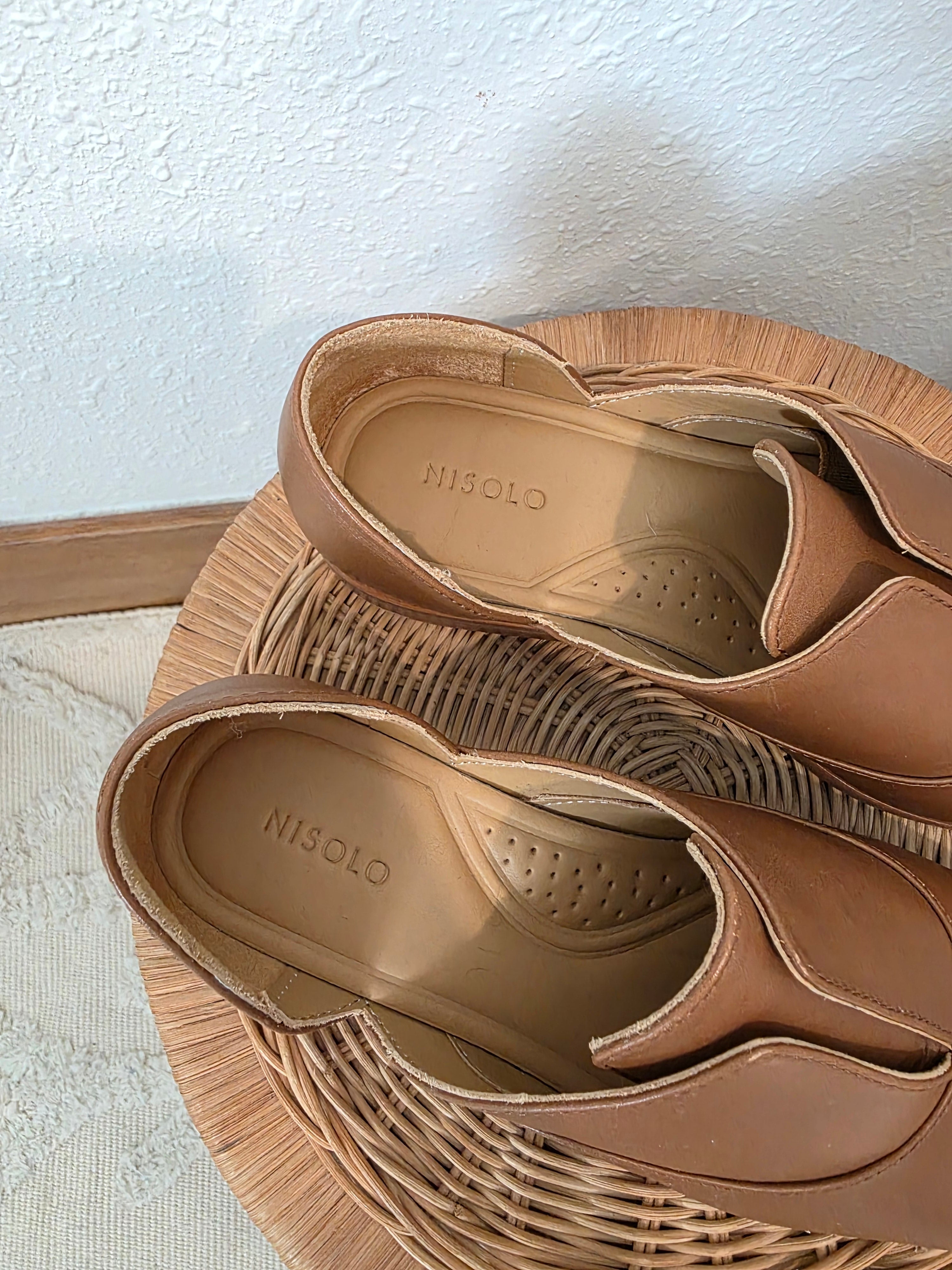 Nisolo Leather Oxford Loafers (6.5)