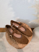 NEW Brown Mary Jane Flats (8.5)