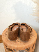 NEW Brown Mary Jane Flats (8.5)