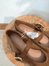 NEW Brown Mary Jane Flats (8.5)