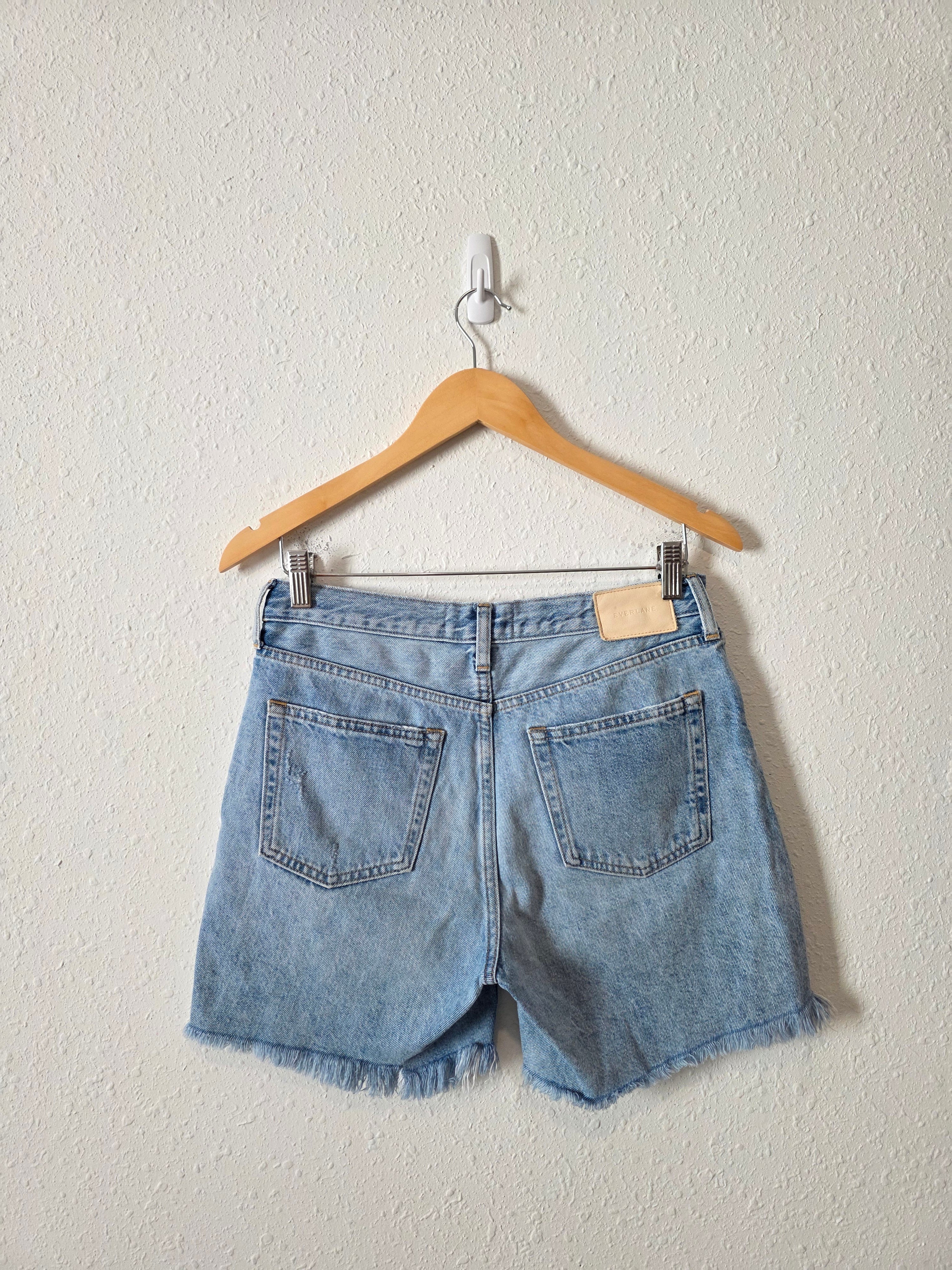 Everlane Relaxed Denim Shorts (26)