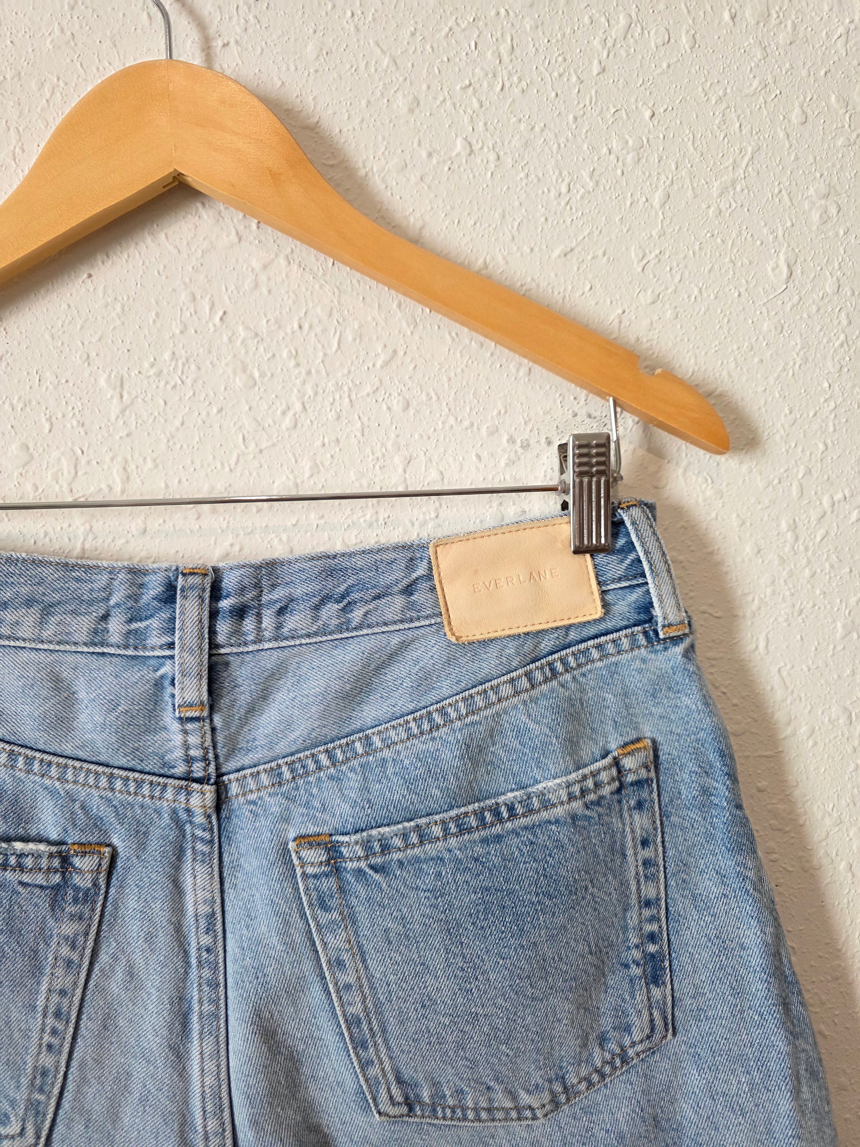 Everlane Relaxed Denim Shorts (26)