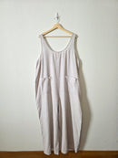 Lou & Grey Linen Cotton Wide Leg Jumpsuit (XXL)