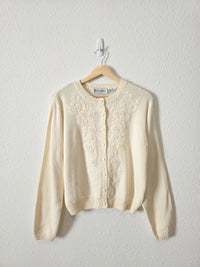 NEW Vintage Floral Embroidered Cardigan (S)