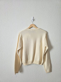 NEW Vintage Floral Embroidered Cardigan (S)