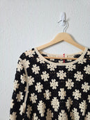 NEW Crochet Flare Sleeve Top (XL)