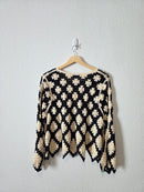 NEW Crochet Flare Sleeve Top (XL)