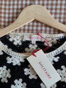 NEW Crochet Flare Sleeve Top (XL)