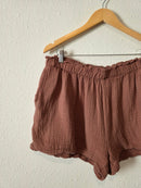 Cozy Earth Gauze Cotton Blend Shorts (XL)