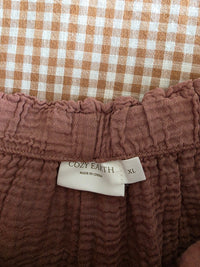 Cozy Earth Gauze Cotton Blend Shorts (XL)