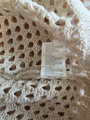 Oversized Open Knit Cardigan (S)
