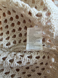 Oversized Open Knit Cardigan (S)