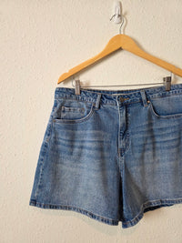 Ava Lane Denim Shorts (1X)