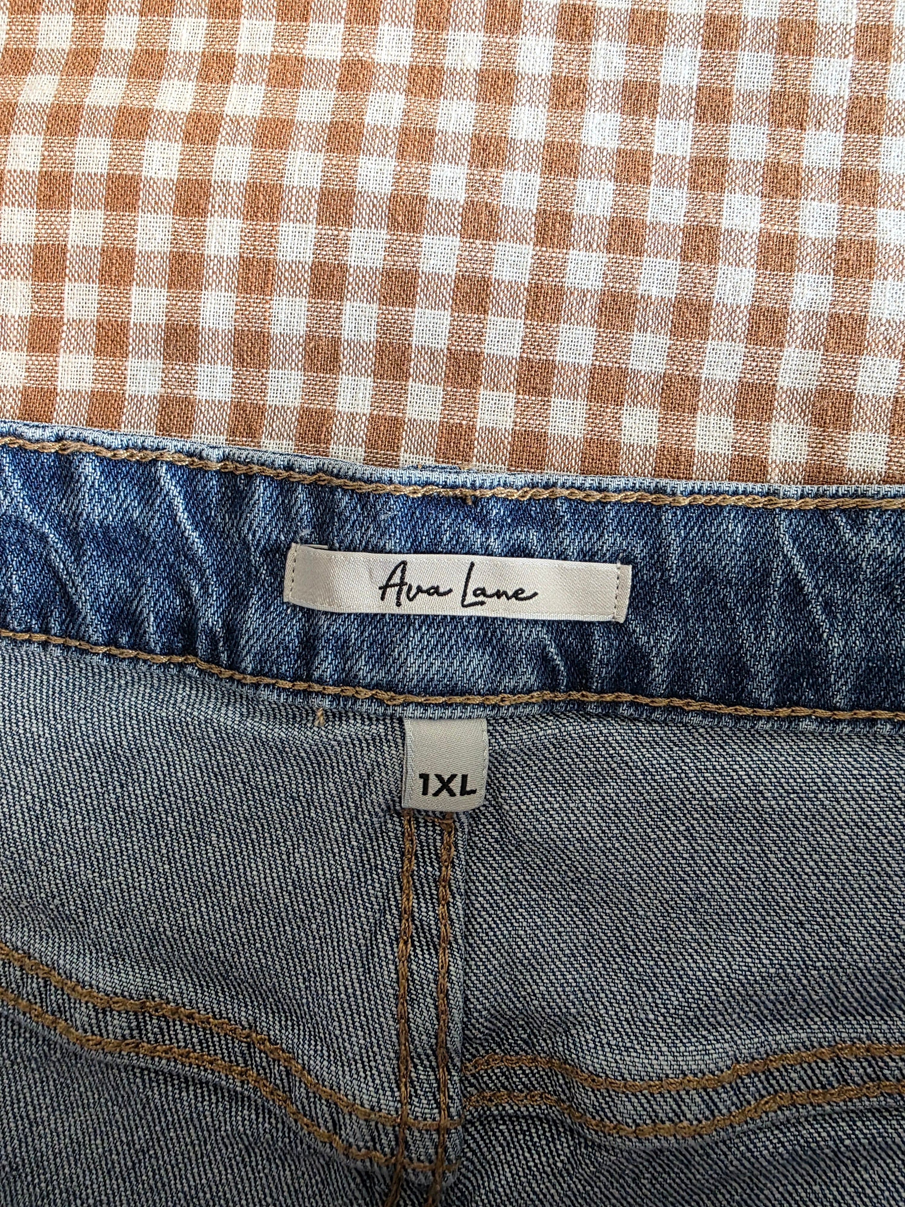 Ava Lane Denim Shorts (1X)