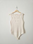 Abercrombie Crochet Knit Bodysuit (L)