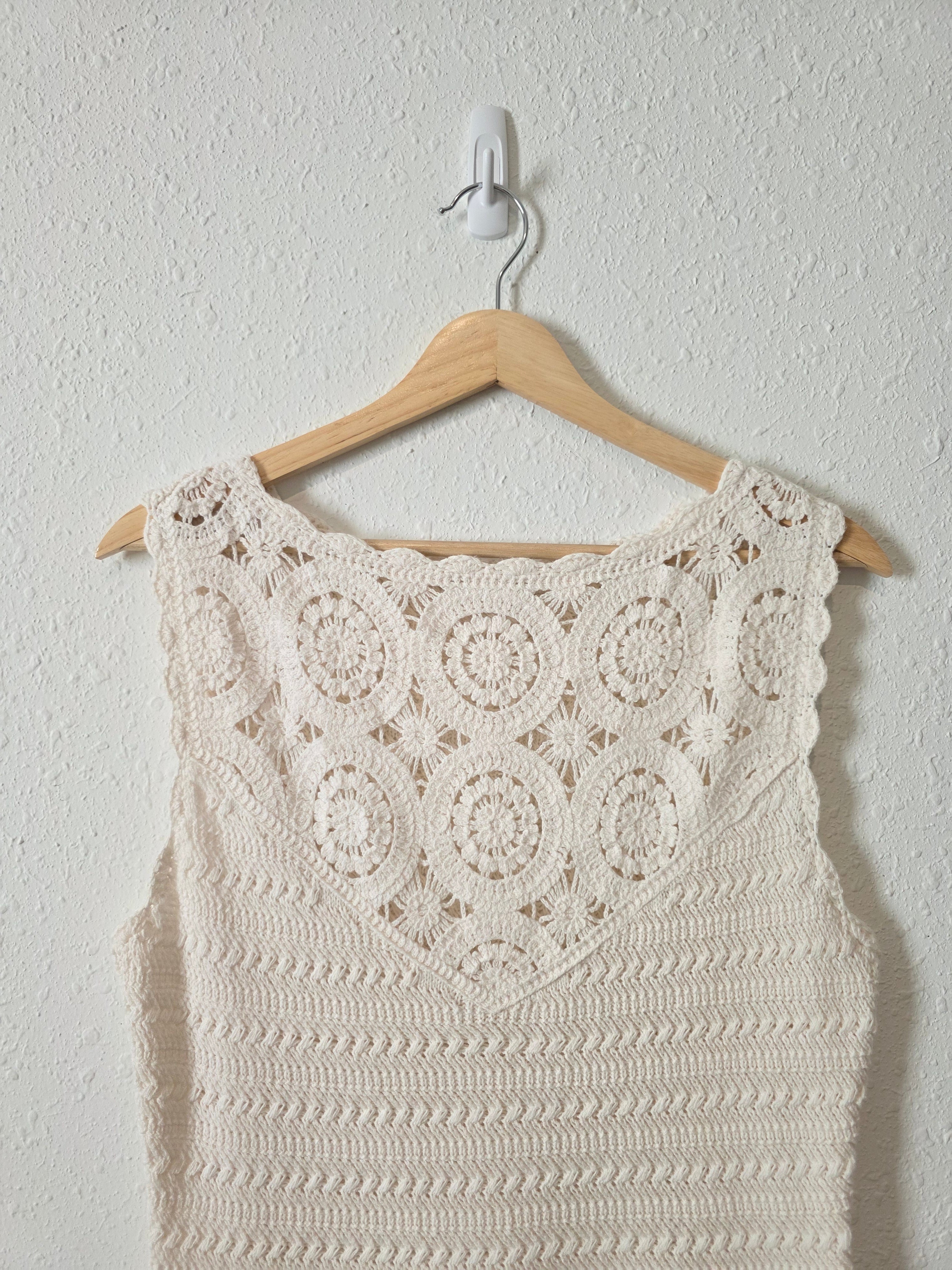 Abercrombie Crochet Knit Bodysuit (L)