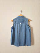 Vintage Cotton Denim Tank (S)