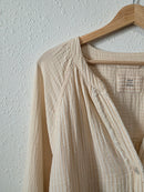 Aerie Striped Gauze Button Up (XL)