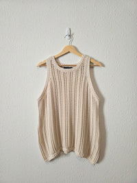 Eloquii Crochet Knit Tank (18/20)