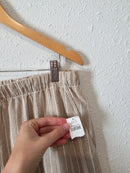 NEW Gap Linen Blend Striped Shorts (L)