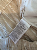 NEW Gap Linen Blend Striped Shorts (L)