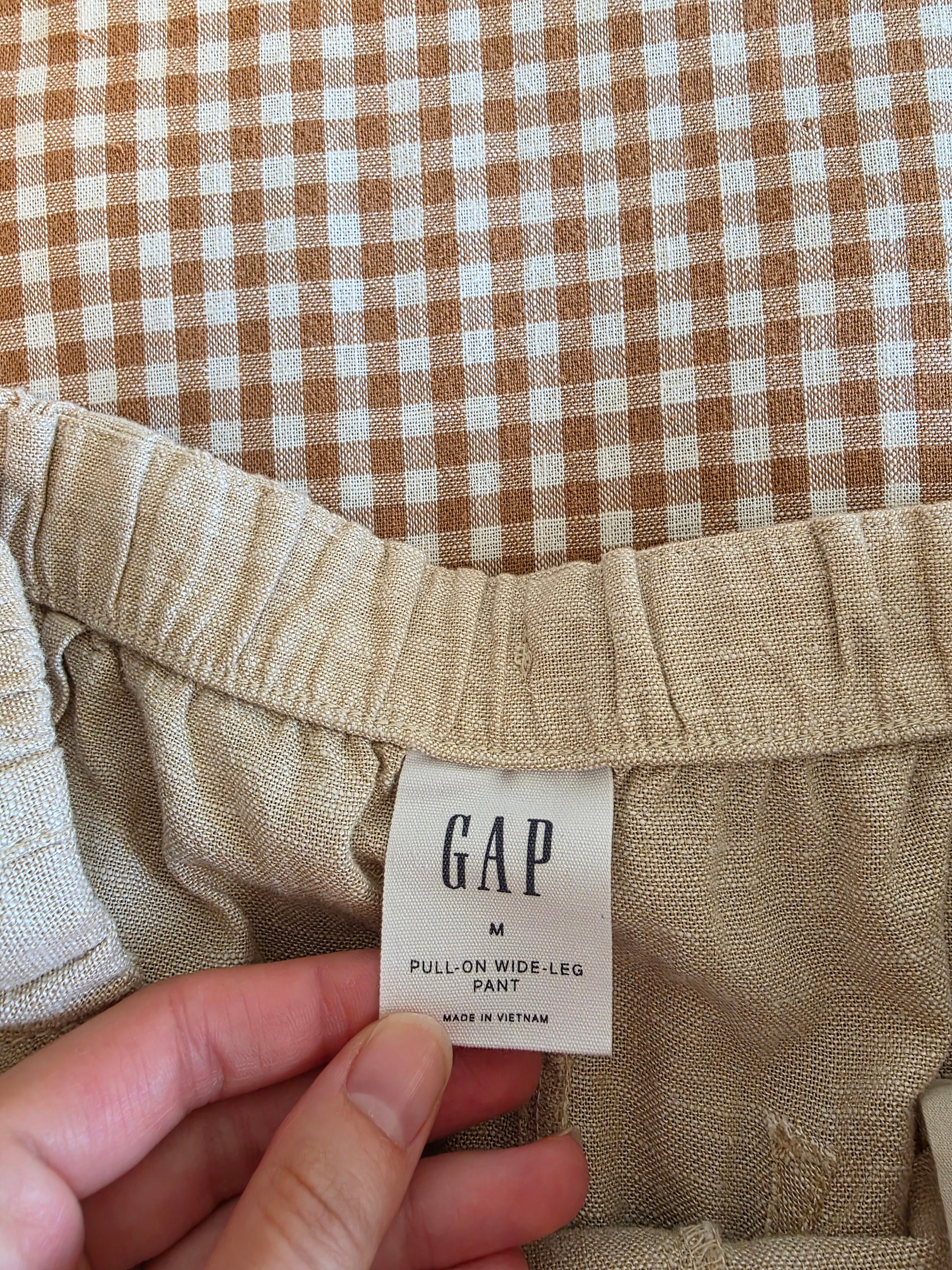 Gap Pull On Wide Leg Pants (M)