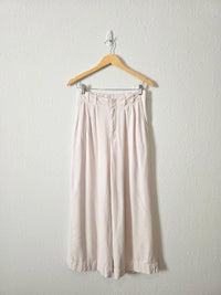Z Supply Linen Blend Wide Leg Pants (S)