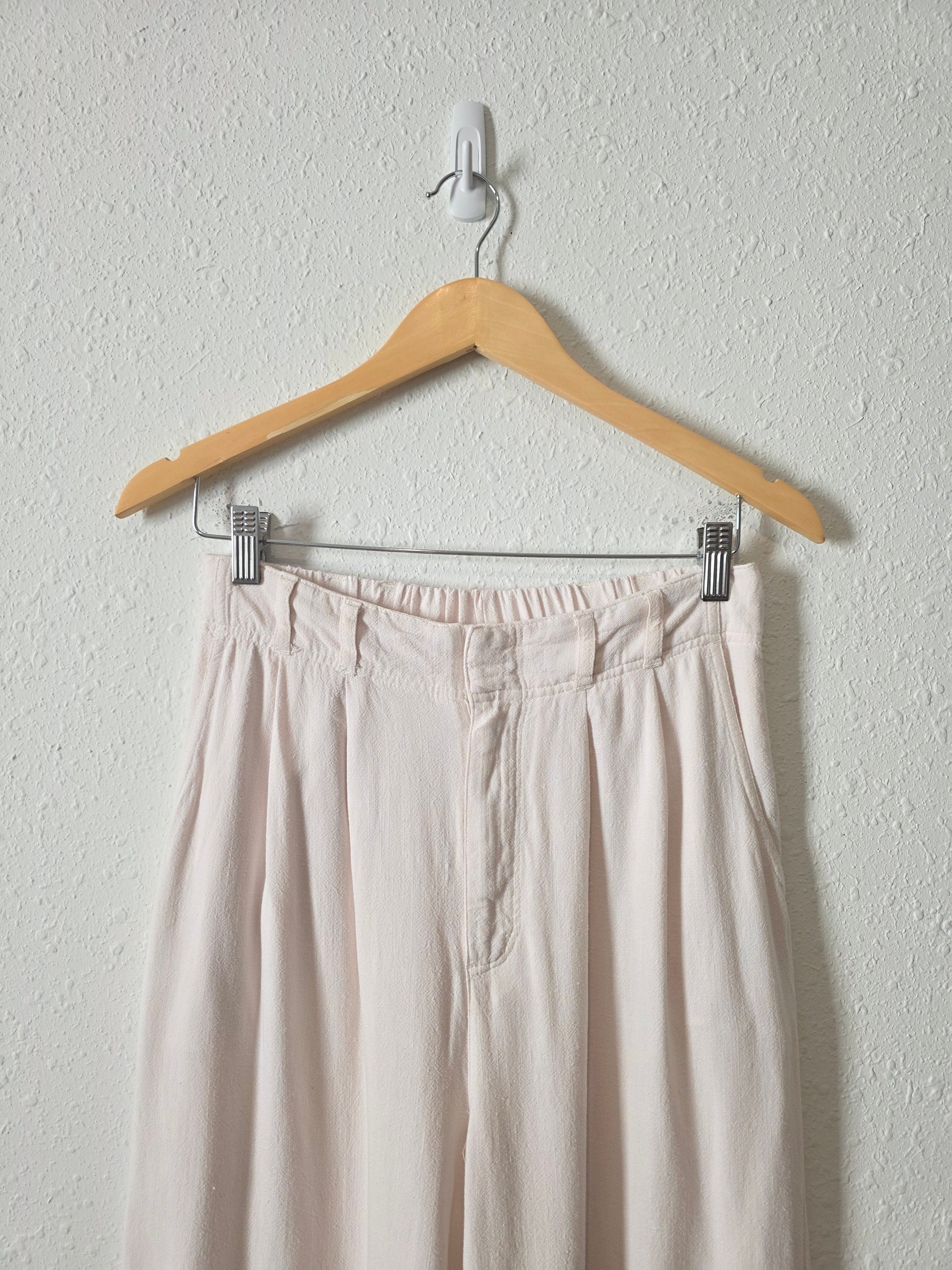 Z Supply Linen Blend Wide Leg Pants (S)