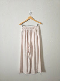 Z Supply Linen Blend Wide Leg Pants (S)