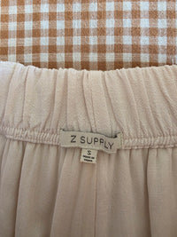 Z Supply Linen Blend Wide Leg Pants (S)