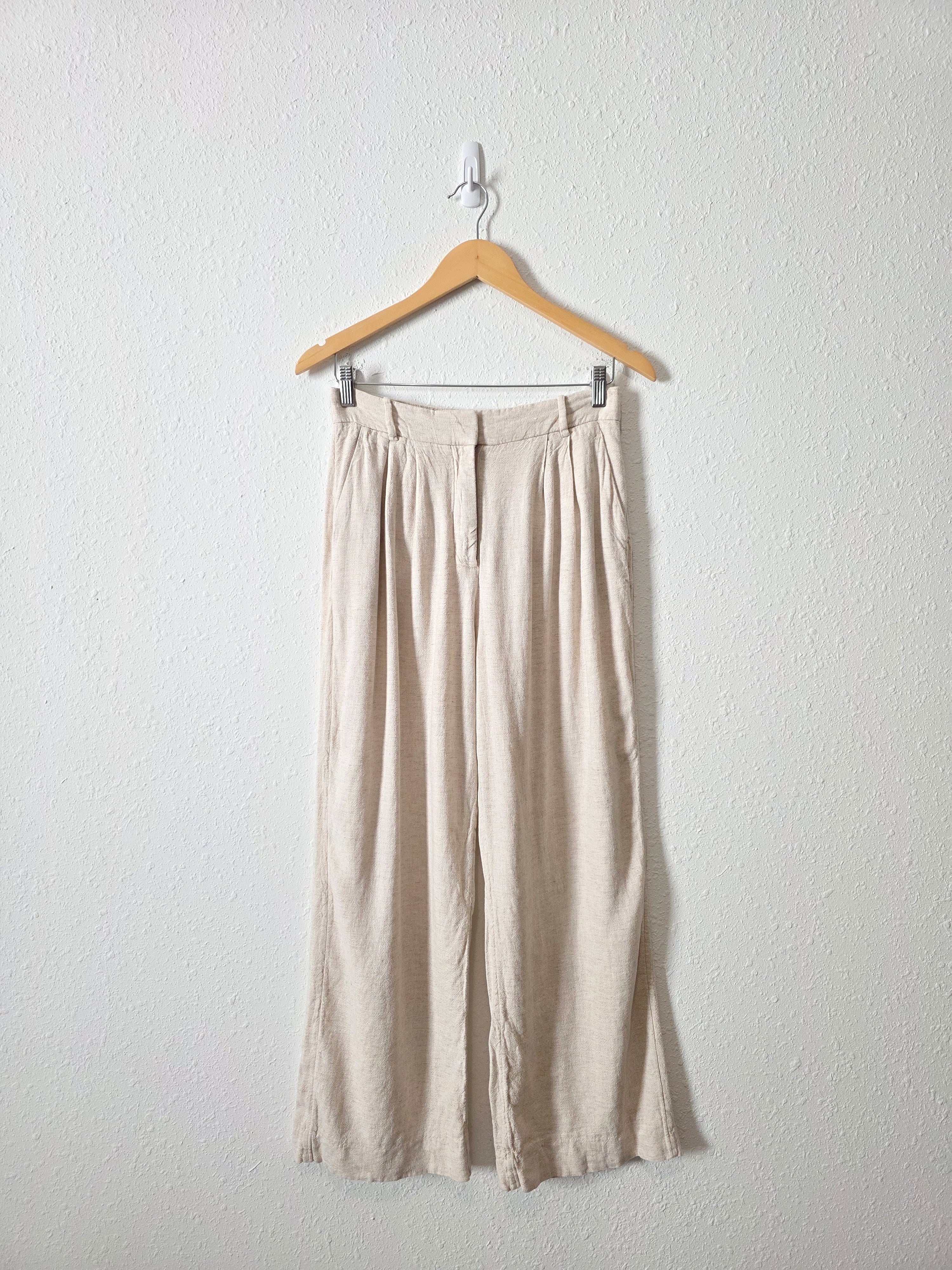 Abercrombie Linen Wide Leg Pants (27/4)