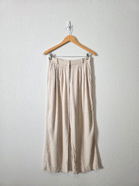Abercrombie Linen Wide Leg Pants (27/4)