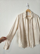 Gap Oat Linen Button Up (S)