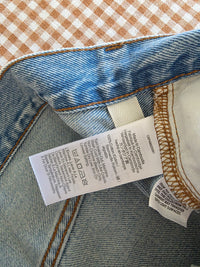 Madewell Relaxed Long Denim Shorts (31)