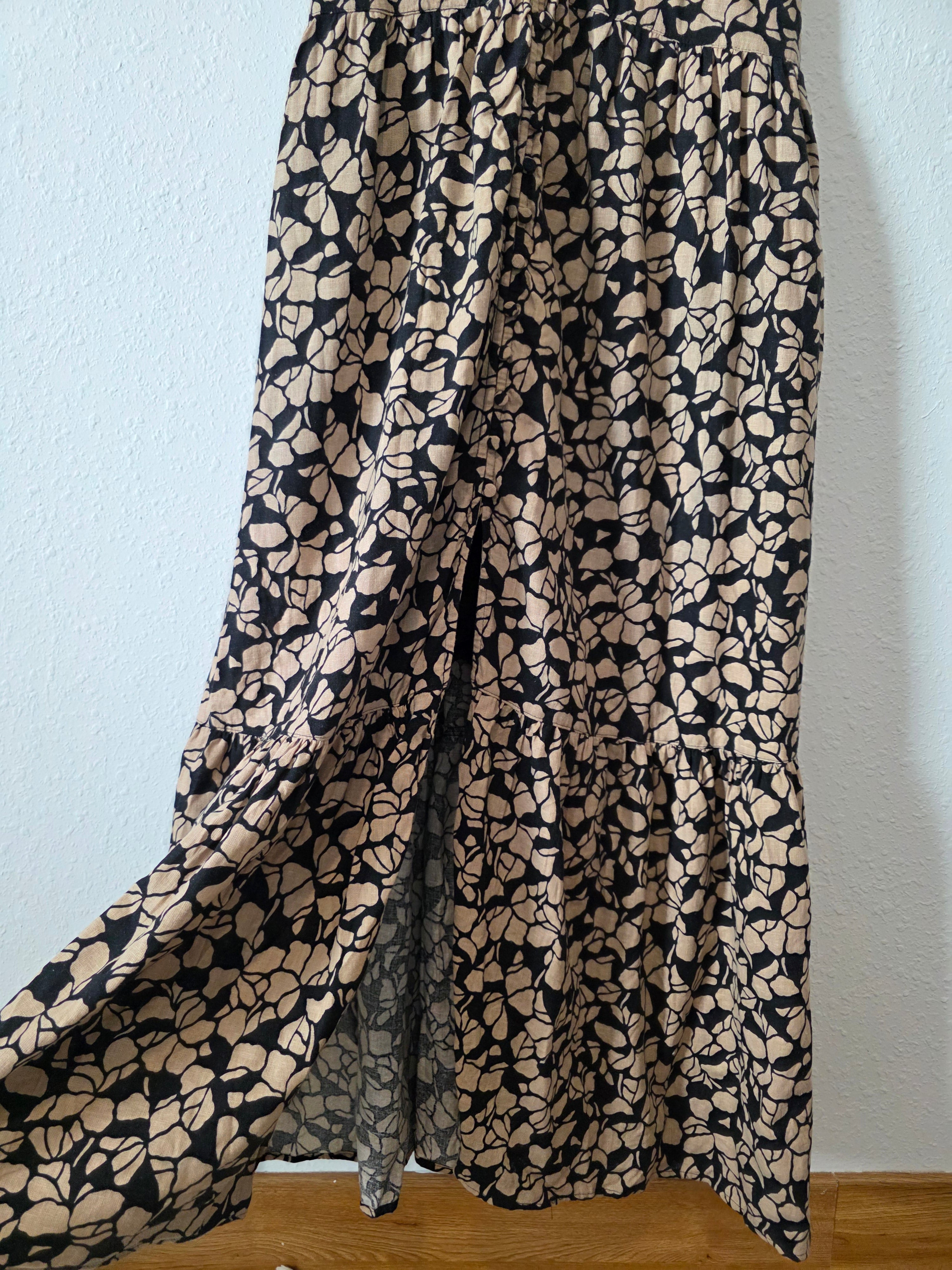 Abercrombie Linen Blend Maxi Dress (XL)