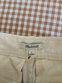 Madewell Linen Blend Relaxed Shorts (0)