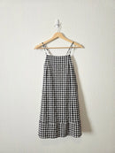 Anthropologie Gingham Mini Dress (M)