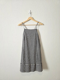 Anthropologie Gingham Mini Dress (M)